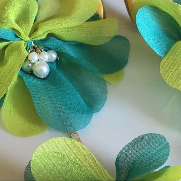 New! FP Seista Fabric Earrings - Picture 6 of 9